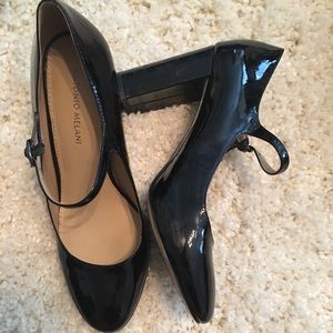 Antonio Melani Mary Jane style pumps.